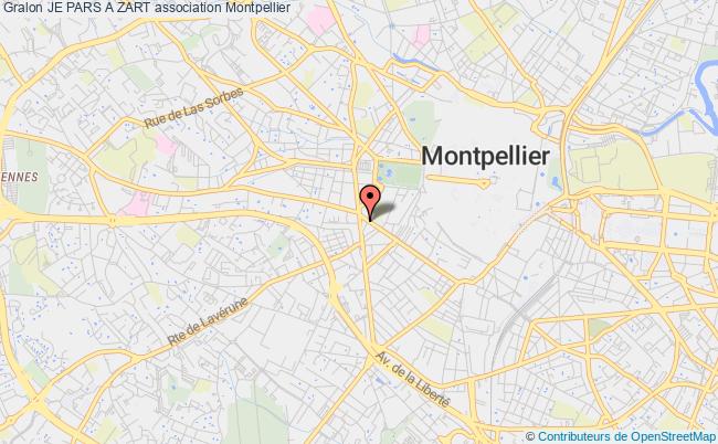 plan association Je Pars A Zart Montpellier