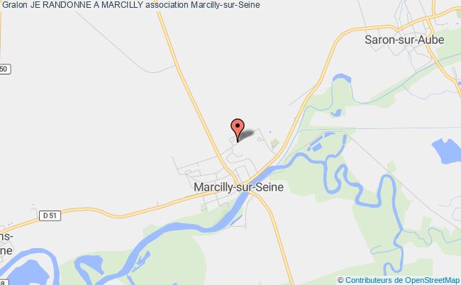 plan association Je Randonne A Marcilly Marcilly-sur-Seine