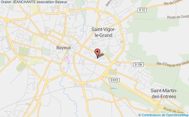 plan association Jeanchante Bayeux