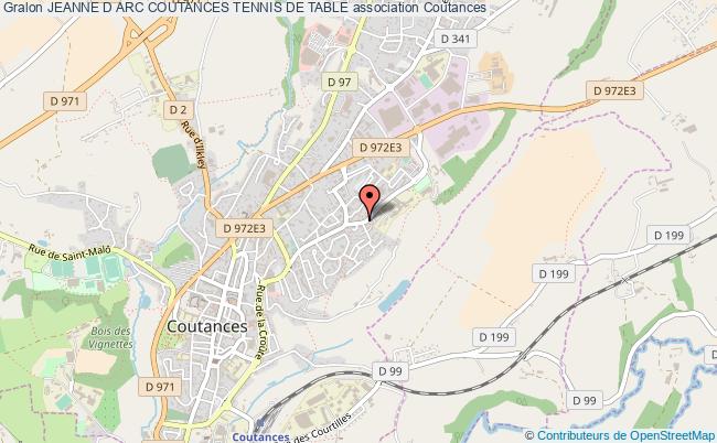JEANNE D ARC COUTANCES TENNIS DE TABLE