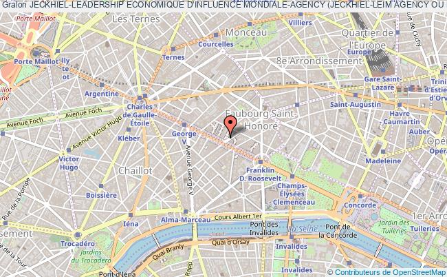 plan association Jeckhiel-leadership Economique D'influence Mondiale-agency (jeckhiel-leim Agency Ou Leim Agency) Paris
