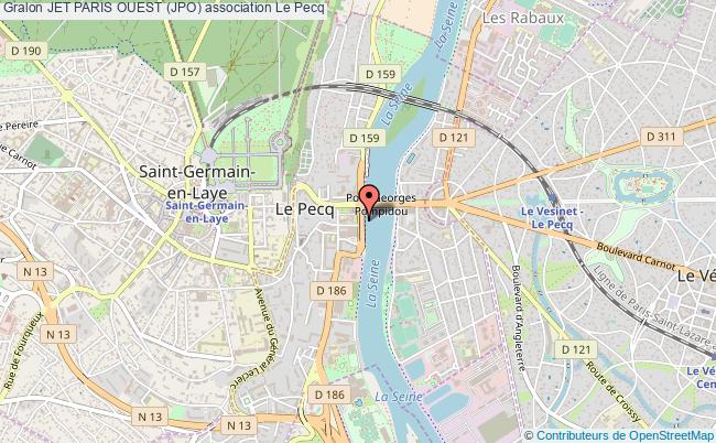 plan association Jet Paris Ouest (jpo) Le Pecq