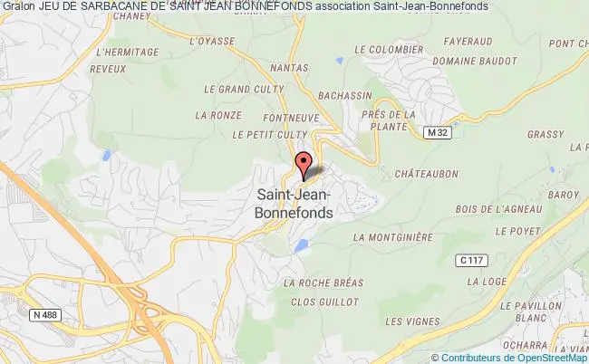 plan association Jeu De Sarbacane De Saint Jean Bonnefonds Saint-Jean-Bonnefonds