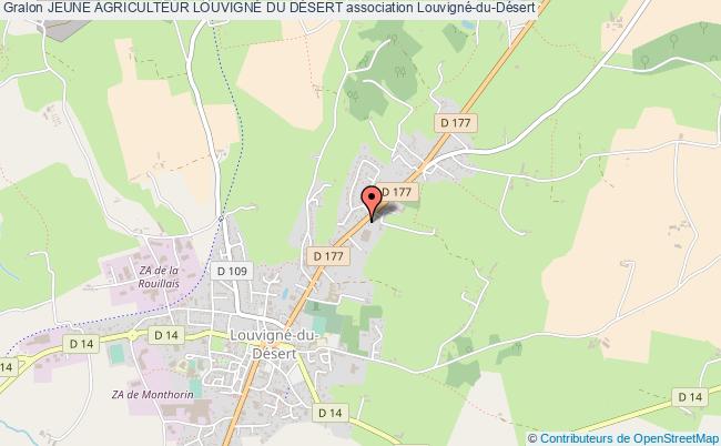 plan association Jeune Agriculteur LouvignÉ Du DÉsert Louvigné-du-Désert