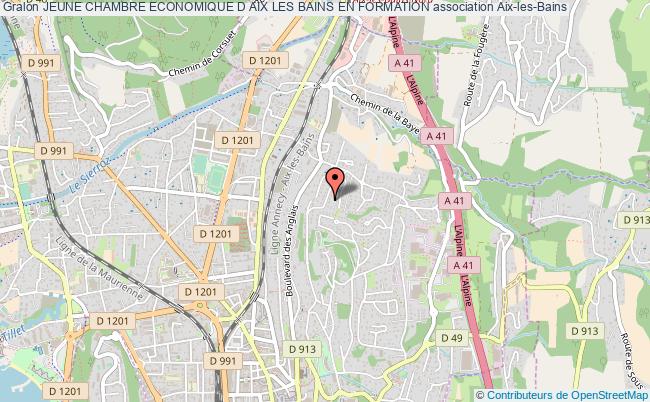 JEUNE CHAMBRE ECONOMIQUE D AIX LES BAINS EN FORMATION