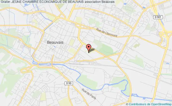 plan association Jeune Chambre Economique De Beauvais Beauvais