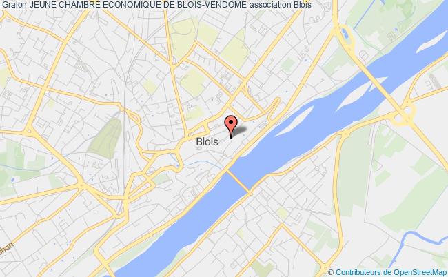 plan association Jeune Chambre Economique De Blois-vendome Blois Cedex