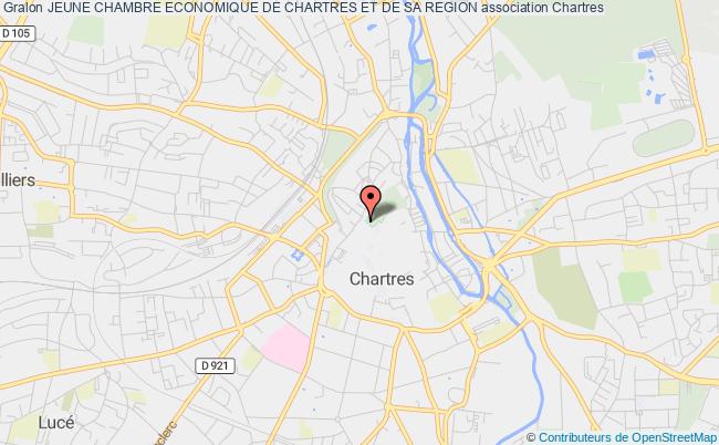 plan association Jeune Chambre Economique De Chartres Et De Sa Region Chartres