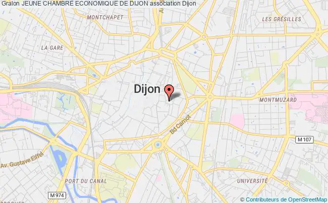 plan association Jeune Chambre Economique De Dijon Dijon
