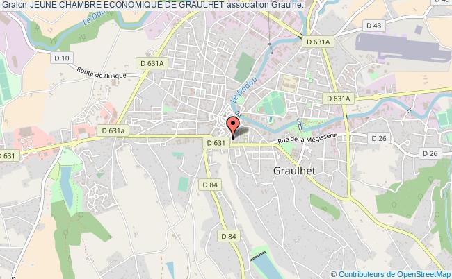 plan association Jeune Chambre Economique De Graulhet Graulhet