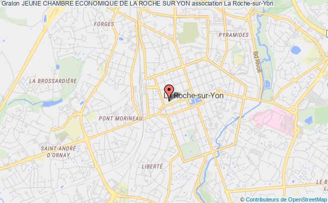 plan association Jeune Chambre Economique De La Roche Sur Yon Roche-sur-Yon