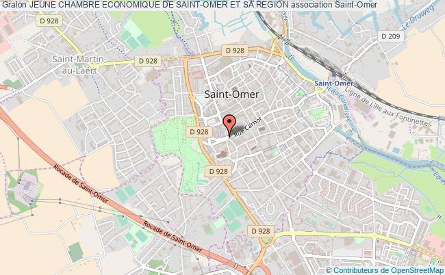 plan association Jeune Chambre Economique De Saint-omer Et Sa Region Saint-Omer