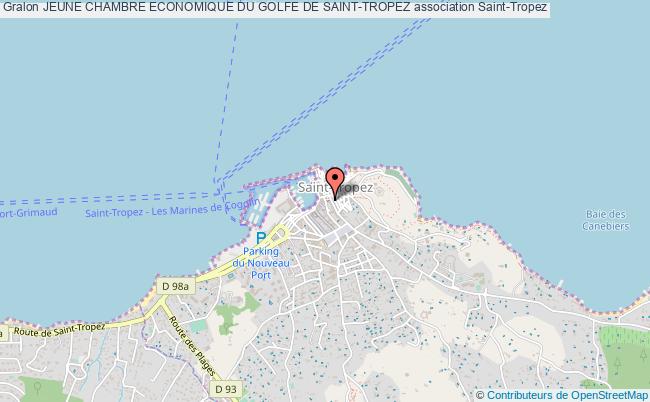 plan association Jeune Chambre Economique Du Golfe De Saint-tropez Saint-Tropez