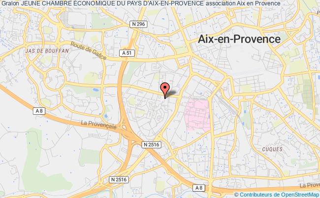 plan association Jeune Chambre Économique Du Pays D'aix-en-provence Aix-en-Provence