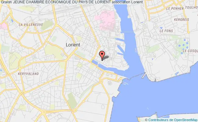 plan association Jeune Chambre Economique Du Pays De Lorient Lorient