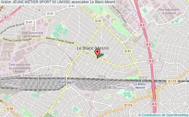 plan association Jeune MÉtier Sport 50 (jms50) Blanc-Mesnil