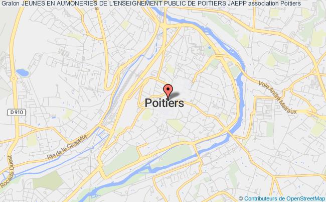 plan association Jeunes En Aumoneries De L'enseignement Public De Poitiers Jaepp Poitiers