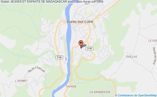 plan association Jeunes Et Enfants De Madagascar Aurec-sur-Loire