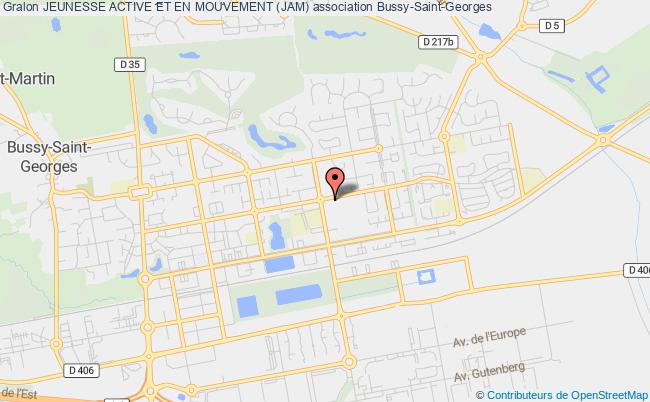 plan association Jeunesse Active Et En Mouvement (jam) Bussy-Saint-Georges