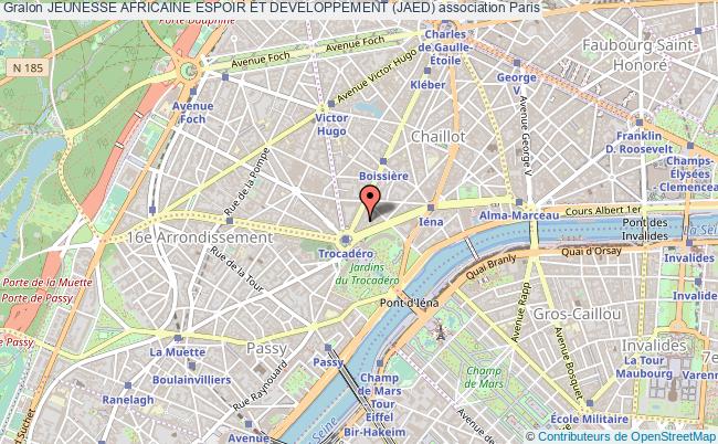plan association Jeunesse Africaine Espoir Et Developpement (jaed) Paris