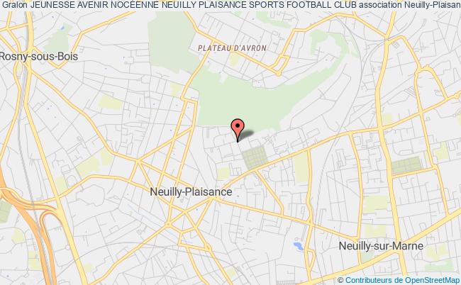 plan association Jeunesse Avenir NocÉenne Neuilly Plaisance Sports Football Club Neuilly-Plaisance