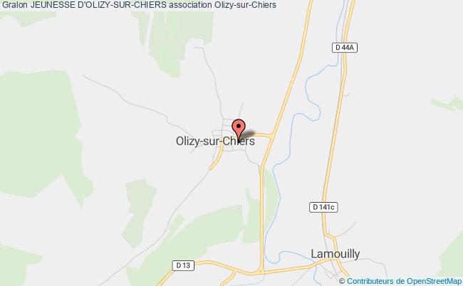 plan association Jeunesse D'olizy-sur-chiers Olizy-sur-Chiers