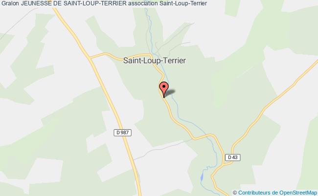 plan association Jeunesse De Saint-loup-terrier Saint-Loup-Terrier
