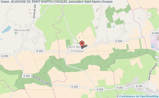 plan association Jeunesse De Saint Martin Choquel Saint-Martin-Choquel