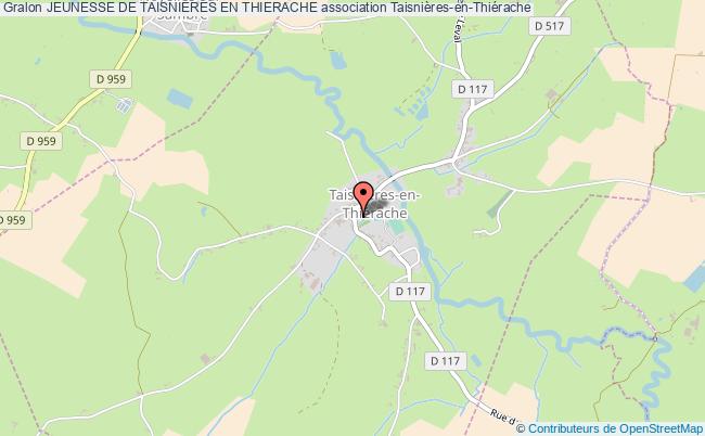 plan association Jeunesse De Taisnieres En Thierache Taisnières-en-Thiérache