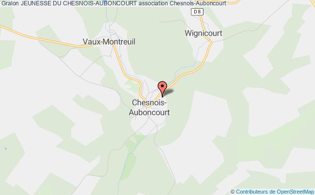 plan association Jeunesse Du Chesnois-auboncourt Chesnois-Auboncourt
