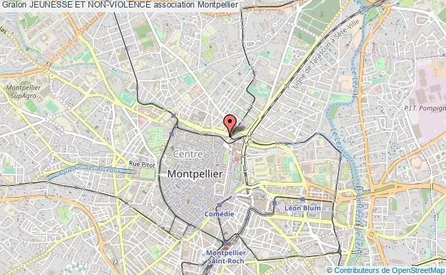 plan association Jeunesse Et Non-violence Montpellier