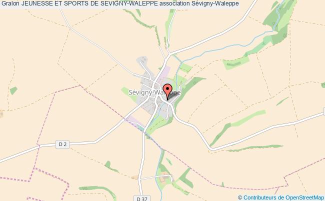 plan association Jeunesse Et Sports De Sevigny-waleppe Sévigny-Waleppe