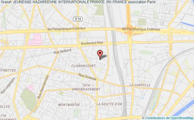 plan association Jeunesse Nazareenne Internationale France Jni France Paris