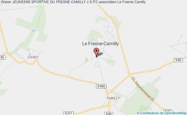 plan association Jeunesse Sportive Du Fresne-camilly J.s.f.c Le Fresne-Camilly