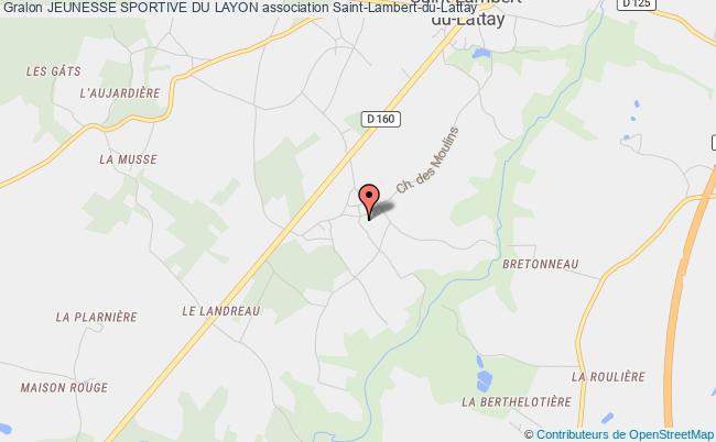 plan association Jeunesse Sportive Du Layon Saint-Aubin-de-Luigné