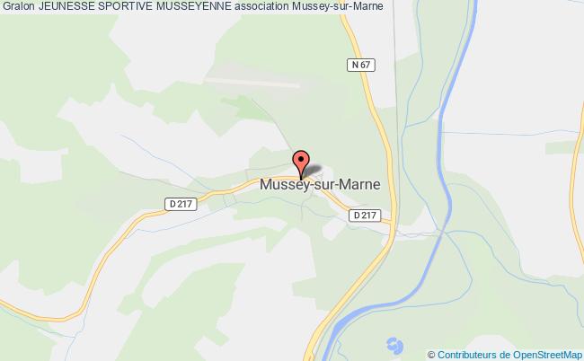 plan association Jeunesse Sportive Musseyenne Mussey-sur-Marne