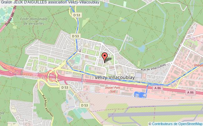 plan association Jeux D'aiguilles Vélizy-Villacoublay