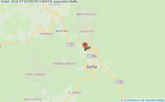 JEUX ET DETENTE A BAFFIE