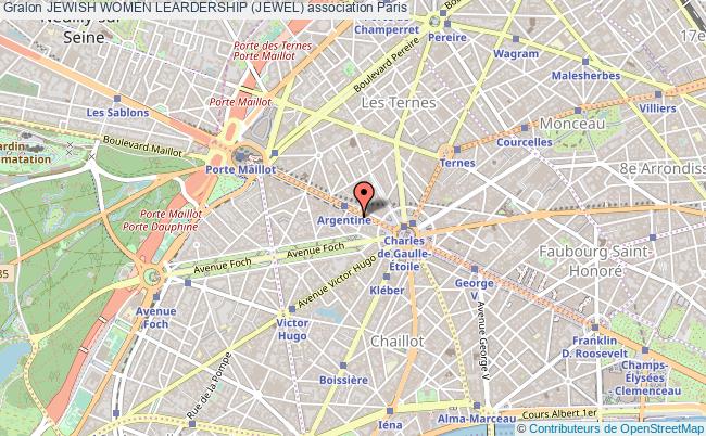plan association Jewish Women Leardership (jewel) Paris