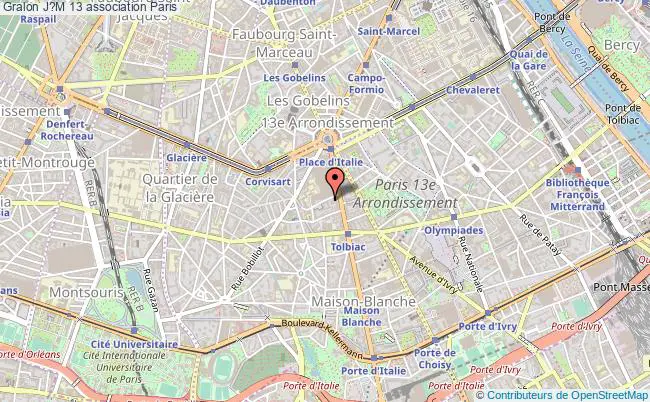 plan association J?m 13 Paris