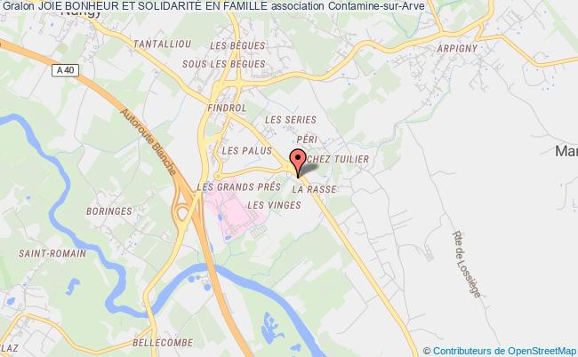 plan association Joie Bonheur Et SolidaritÉ En Famille Contamine-sur-Arve