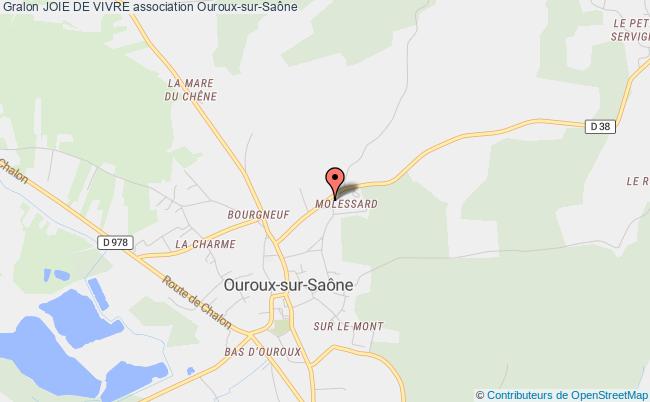 plan association Joie De Vivre Ouroux-sur-Saône