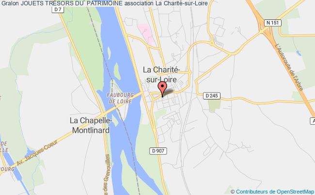 plan association Jouets TrÉsors Du  Patrimoine La    Charité-sur-Loire