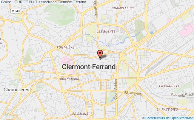 plan association Jour Et Nuit Clermont-Ferrand