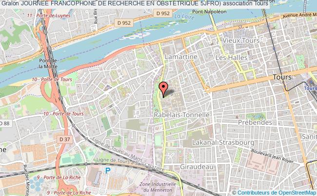plan association Journee Francophone De Recherche En Obstetrique 5jfro) Tours