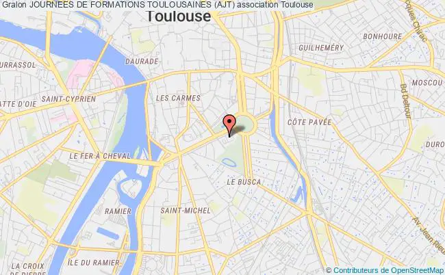 plan association Journees De Formations Toulousaines (ajt) Toulouse