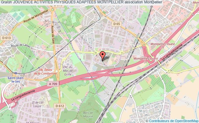 plan association Jouvence Activites Physiques Adaptees Montpellier Montpellier