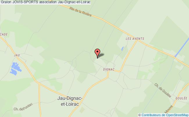 plan association Jovis-sports Jau-Dignac-et-Loirac