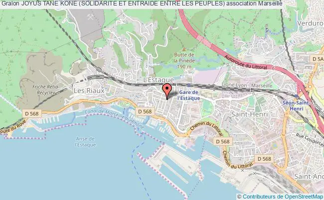 plan association Joyus Tane Kone (solidarite Et Entraide Entre Les Peuples) Marseille