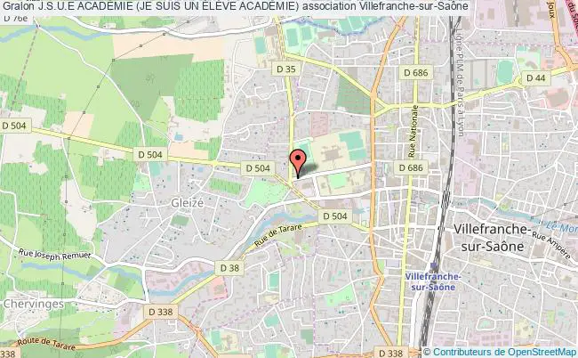 plan association J.s.u.e AcadÉmie (je Suis Un ÉlÈve AcadÉmie) Villefranche-sur-Saône
